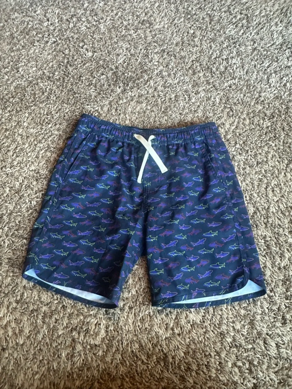 Kids Fair Harbor Anchor trunks-Shark print